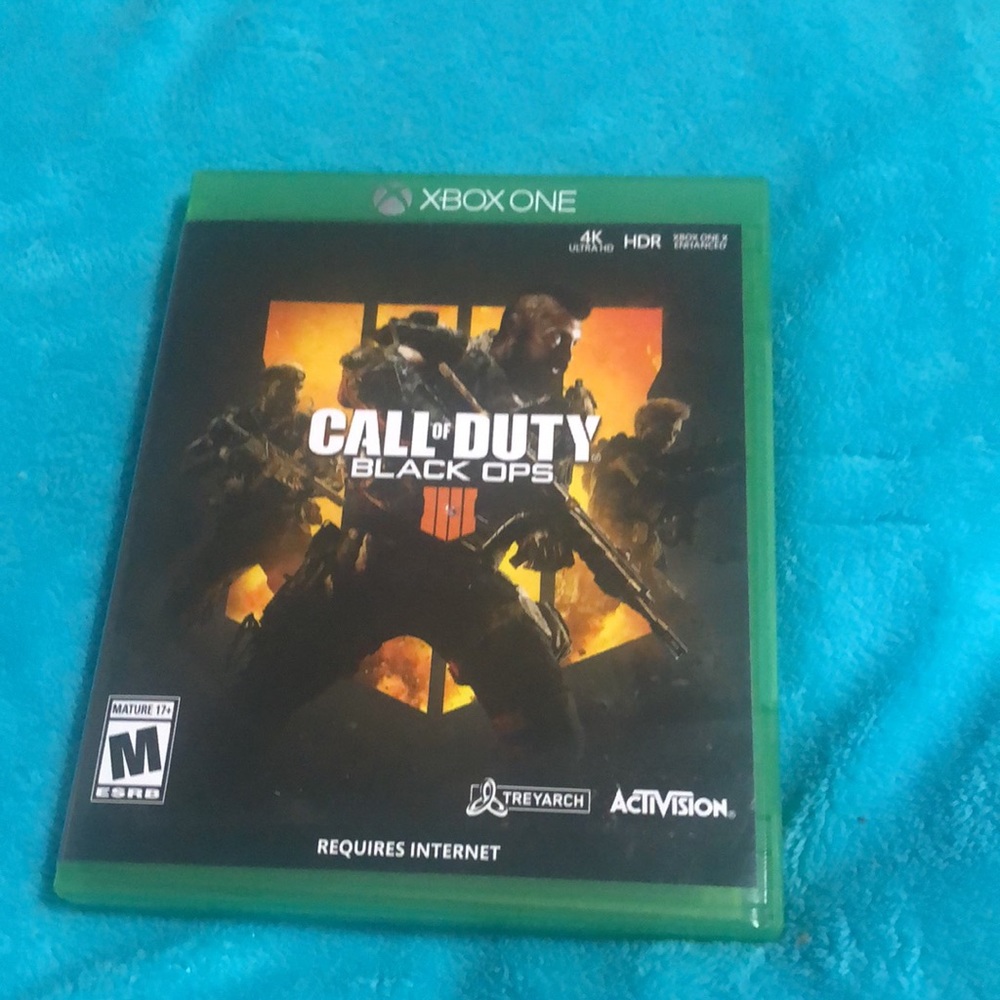 Xbox one call of duty black ops 4